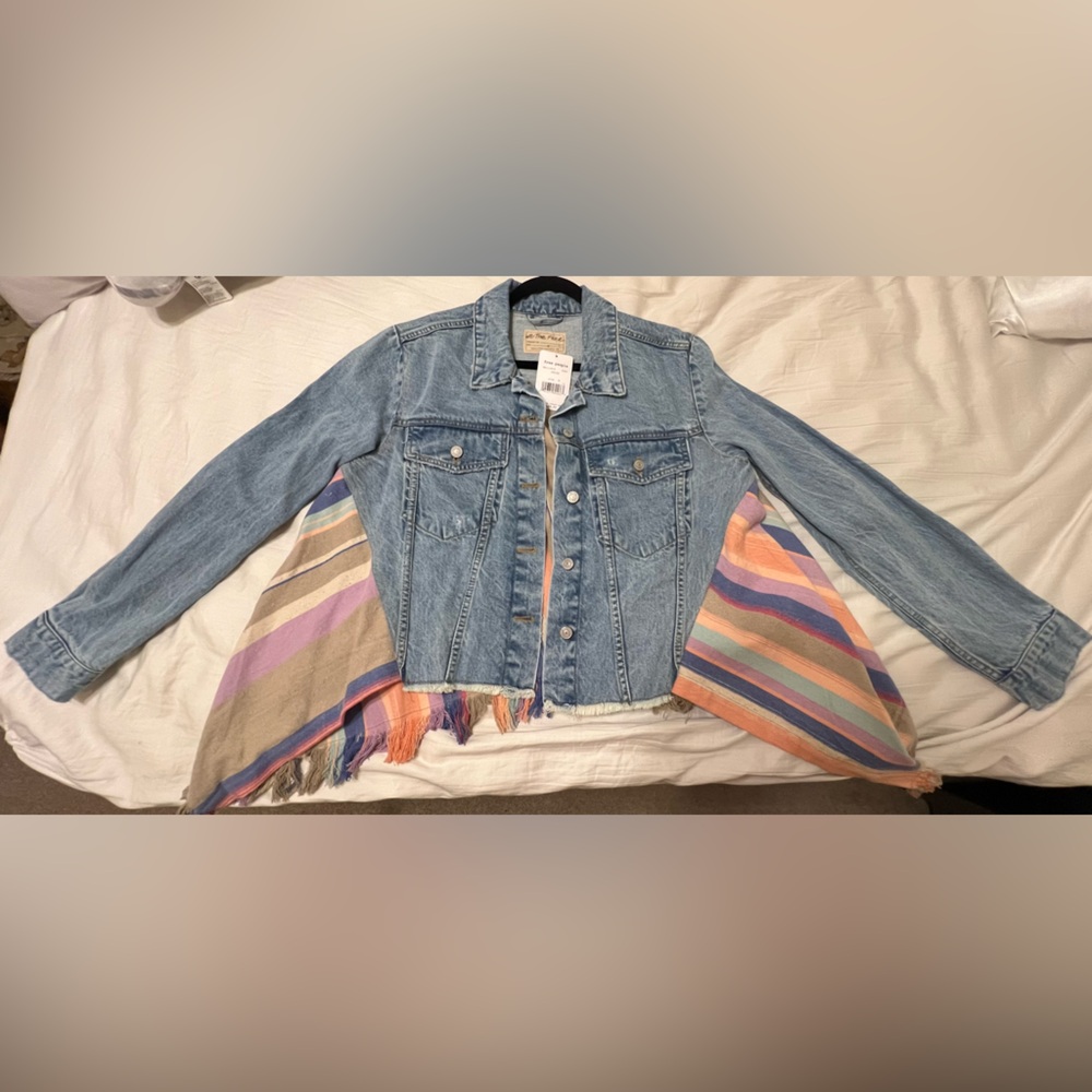 Free People denim jacket